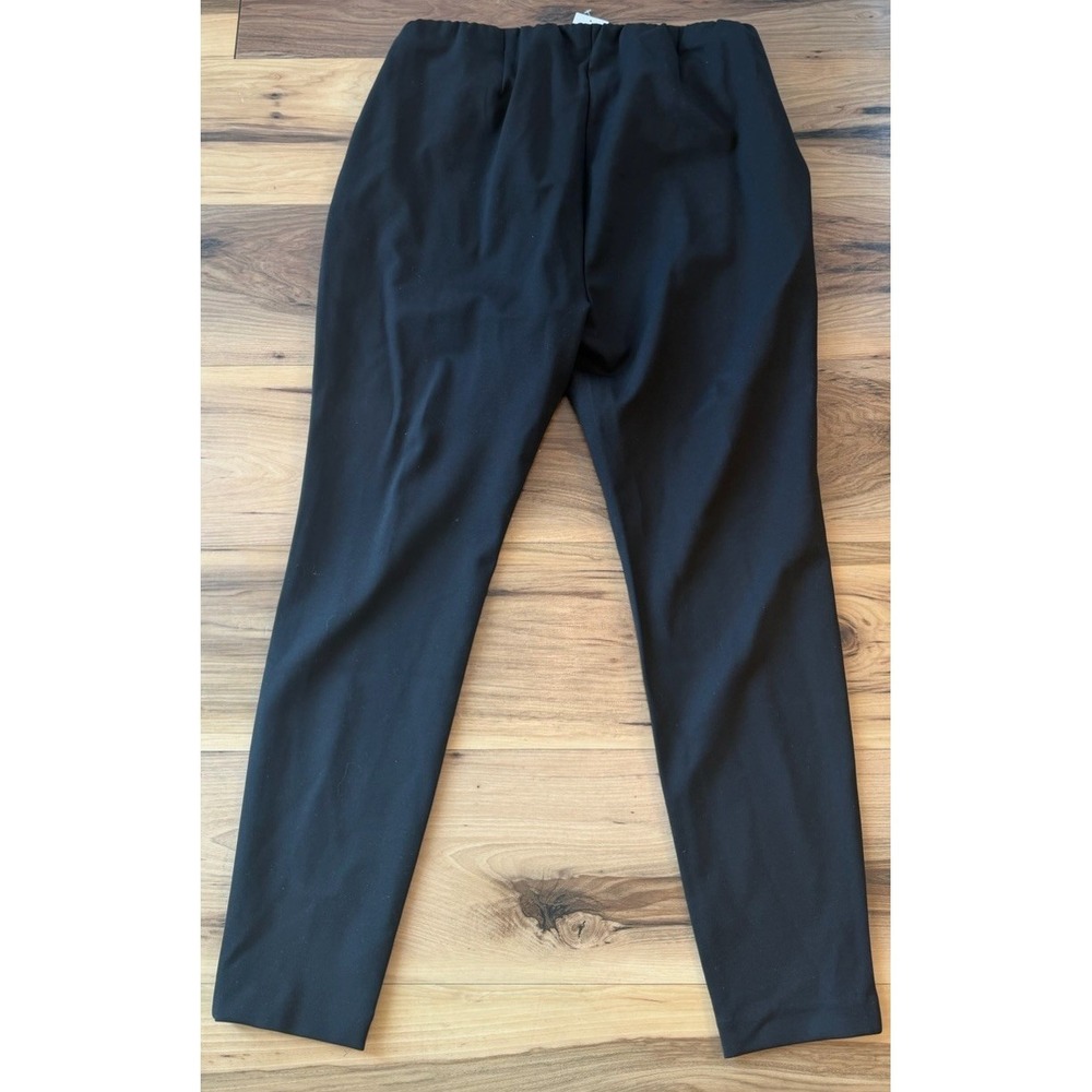 J Jill Ponte Leggings Women XL Black Pull On Stretch Slim Ankle Pants NWT Career - Picture 7 of 7